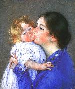 Mary Cassatt A Kiss for Baby Anne Sweden oil painting reproduction